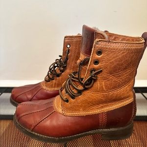 Frye Shearling-lined Duck Boots